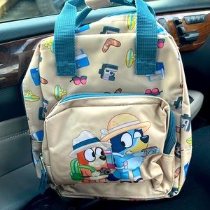 Khaki Toddler Bluey Back pack